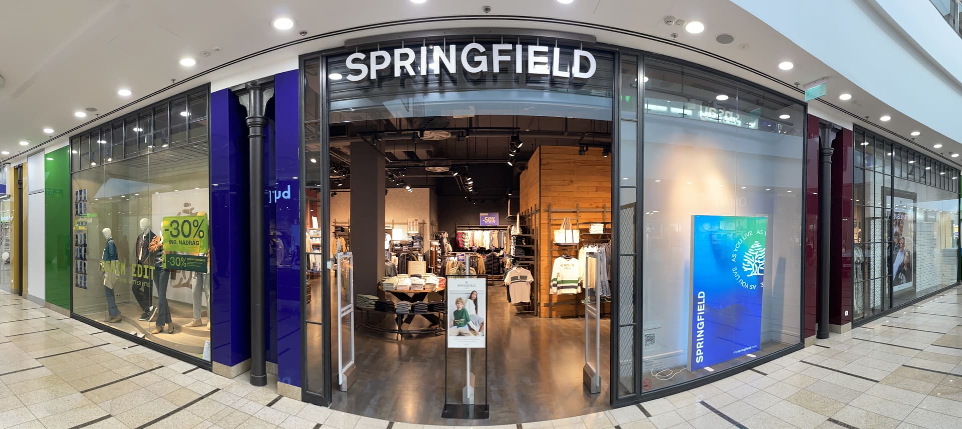 Felújítás miatt átmenetileg zárva a Springfield